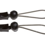 Finger Ring Electrodes, Touchproof, 100cm Leads.