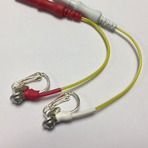 E5 Ear Electrodes, 6mm cup, Short Leads, TP Connector (Pair)