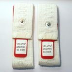 Multiple use Inductive Plethysmography Band - Medium (2/Pack) - White