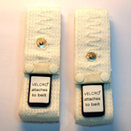 Multiple use Inductive Plethysmography Band - Large (2/Pack) - White