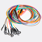 6mm EEG Cup Electrode, TP Connector, 10/set, 