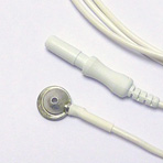 9mm Disk Electrode, DIN socket