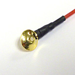 10mm GOLD Disc Electrodes. Pack of 25