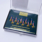 Grass 10mm GOLD electrode, TP Connector. Box of 10